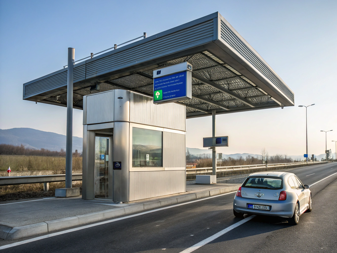 Österreichische Mautstelle